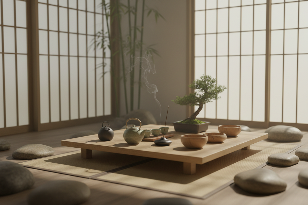 ambietazione zen, concept non profumi, rituali